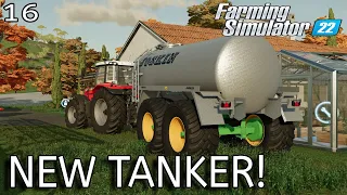 NEW WATER TANKER MOD!  - Haut Beyleron - Episode 16 - Farming Simulator 22