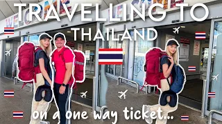 I’M GOING TRAVELLING! Flying to Thailand on a one way ticket…