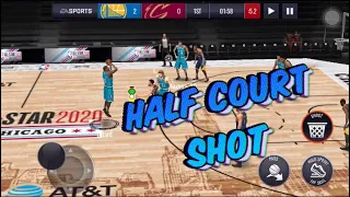 Half Court Shot Compilation (Insane Half Court Shots!!)-NBA LIVE MOBILE