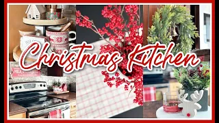 CHRISTMAS KITCHEN DECOR 2022 | COZY CHRISTMAS DECORATING IDEAS