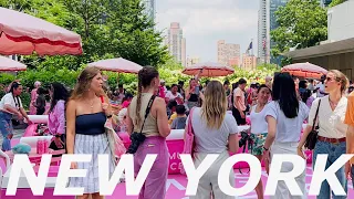 [4K]🇺🇸NYC Summer Walk🗽Hudson Yards & NEW High Line 💖🍧 National Ice Cream Day | July 2023