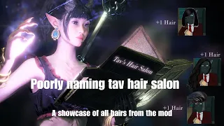 Poorly naming all of tavs hair salon mod (full mod showcase)