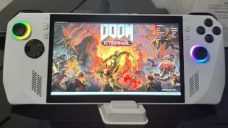 ROG ALLY | DOOM ETERNAL l Ultra And High Settings at 1080p And 720p