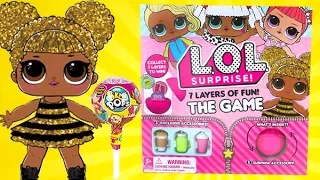LOL Surprise Dolls Board Game! Winner Opens a Pikme Pop!