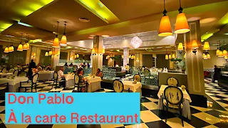 Bahia Principe Grand La Romana & Bahia Principe Luxury Bouganville | REVIEW A la Carte Restaurant