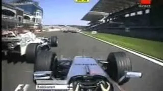 F1 2006 - Turkish Grand Prix - Strike after start - On board with Kimi Raikkonen