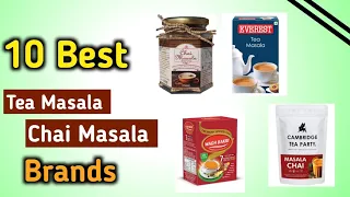 ✅ Top 10 Best Tea Masala / Chai Masala | Best chai masala powder in IndiaChai Masala Powder price