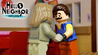 LEGO Hello Neighbor: Hide and Seek / LEGO Stop Motion, Animation