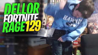 DELLOR FORTNITE RAGE COMPILATION 129