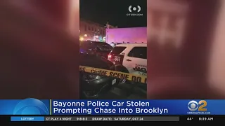 Suspect In Stolen Bayonne, N.J. Police Cruiser Leads Officers On High Speed Chase To Brooklyn