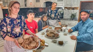 Приготовила самое сложное блюдо чеченской кухни