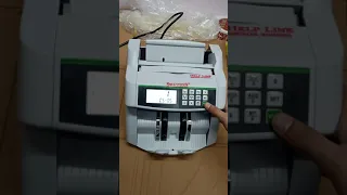 How to Set Swaggers LCD Pro Basic Note Counting Machine on Manual Mode