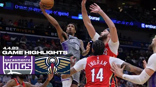 Kings Clinch Pacific Division Crown in NOLA | Kings at Pelicans 4.4.23