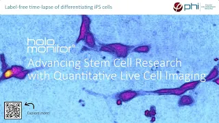 Advancing Stem Cell Research with Quantitative Live Cell Imaging | PHI sponsors WSCS/RME 2022
