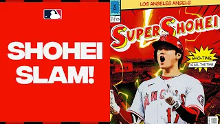 Super Shohei!! Ohtani blasts a grand slam!