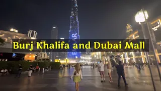 Burj khalifa and Dubai Mall walking tour