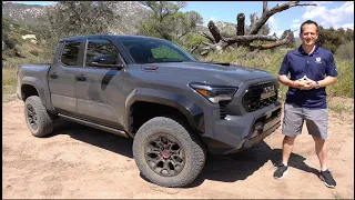 Is the 2024 Toyota Tacoma TRD Pro a truck WORTH the price tag after a DRIVE?