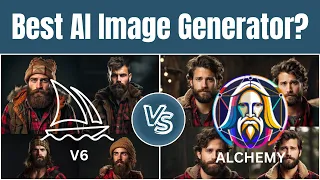 Midjourney V6 vs Leonardo AI Alchemy- Image Generator Showdown!