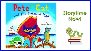Pete  the Cat and the Treasure Map - By James Dean | Kids Books Read Aloud