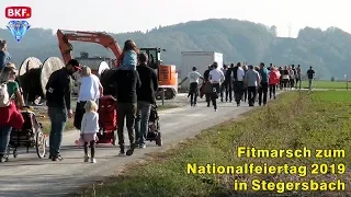 26. 10. 2019 - Fitmarsch zum Nationalfeiertag 2019 in Stegersbach -CCM-TV.at / BKF