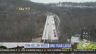 Looking ahead to the completion of the Fern Hollow Bridge