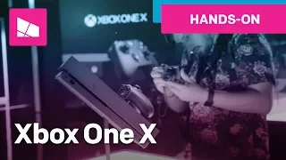 Xbox One X Hands-On from Xbox E3 Showcase