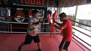 Pool Noodle Boxing Drills