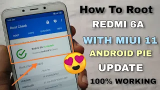 How To Root Redmi 6A With Miui 11 & Android Pie Update | Full Process