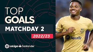 All Goals Matchday 2 LaLiga Santander 2022/2023