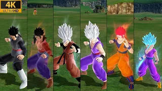 Dragon Ball Raging Blast 2 Mods - Gohan All Transformations "Beast - Ultra Instinct" (4K 60FPS)