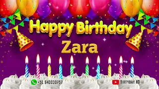 Zara Happy birthday To You - Happy Birthday song name Zara 🎁