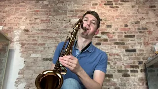 New P Mauriat PMXT66RCL Tenor play test video! Professional extensive Setup was done first!