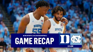 UNC DOMINATES Duke in Top-10 showdown | Game Recap | CBS Sports