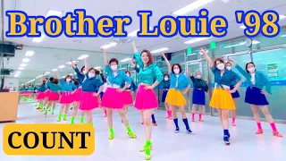 [COUNT] Brother Louie '98ㅣModern Talkingㅣ 브라더 루이 라인댄스ㅣ Linedanceㅣ 안은희라인댄스  ㅣ COUNT