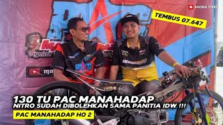 ISENG GUNAKAN NITRO DI 130cc⁉️ JUPI HO2 PAC MANAHADAP PECAHKAN REKOR‼️