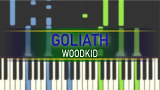 WOODKID - Goliath [piano tutorial + sheet piano]