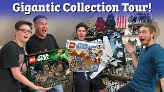 Touring A Gigantic Multi-Room LEGO® Collection!