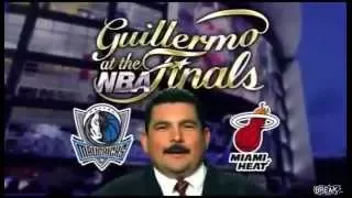 Guillermo at the NBA Finals