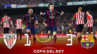 A.Bilbao 1×3 Barcelona Copa Del Rey 2015 Final Extended Highlight HD 🎤《على سعيد الكعبي》