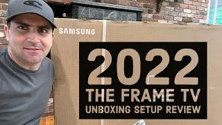 Samsung The Frame 2022 unboxing, setup, review. Picture quality fail - Samsung Support experience