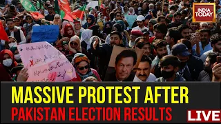 Pakistan Election Results 2024 LIVE: Protests Erupt In Pakistan | Pakistan News LIVE Imran Update