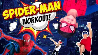 🕸️ Marvel SPIDER-MAN Fitness Challenge for Kids | Funny JOKES + Workout