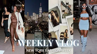 WEEKLY VLOG ♡ NEW YORK FASHION WEEK PT 2 how to lose your voice, your money, & feeling in your feet