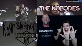 NOBODIES REACTION!!!: Korn & Slipknot (Sabotage)!