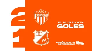 Junior vs. Millonarios (goles) | Liga BetPlay Dimayor 2024-1 | Cuadrangulares - Fecha 1