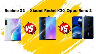 Realme X2 vs Oppo Reno 2 vs Xiaomi Redmi K20: Which one to buy