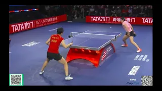 Wang Manyu vs Chen meng 4-3 World Championship 2021