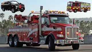 Fire Trucks, Police Cars and Ambulances responding - BEST OF 2023