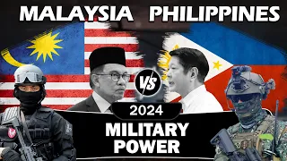 Malaysia vs Philippines Military Power 2024 | Philippines vs Malaysia Military Power Comparison 2024