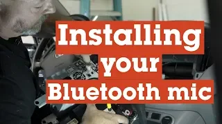 How to install the microphone for your Bluetooth car stereo | Crutchfield